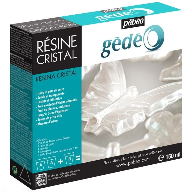 Kit Résine Cristal Gédéo 1 Kit Résine Cristal Gédéo