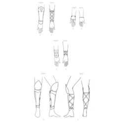 Patron Armure Partie 3 -Magasin De Cosplay patron armure partie 3 4