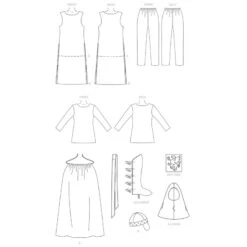 Patron - Chevalier -Magasin De Cosplay patron chevalier 4