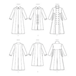 Patron - Manteau Trenched -Magasin De Cosplay patron manteau trenched 3