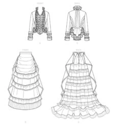 Patron Robe XIXème -Magasin De Cosplay patron robe victorienne 5