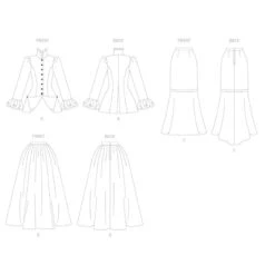 Patron Tenue Années 1920 -Magasin De Cosplay patron tenue annees 1920 2