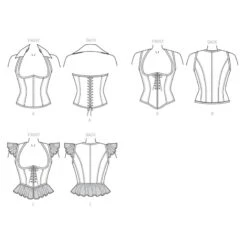 Patron Yaya Han - Underbust Type Veste -Magasin De Cosplay patron yaya han underbust type veste 3