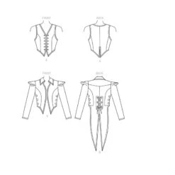 Patron Yaya Han - Veste Queue De Pie -Magasin De Cosplay patron yaya han veste queue de pie 5