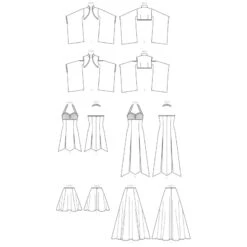 Patron Y.H Robe Médiévale -Magasin De Cosplay patron yh robe medievale 3