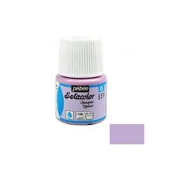 Peinture Textile - Lilas