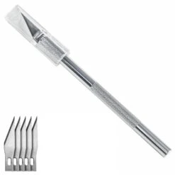 Scalpel Métallique 6 Lames.